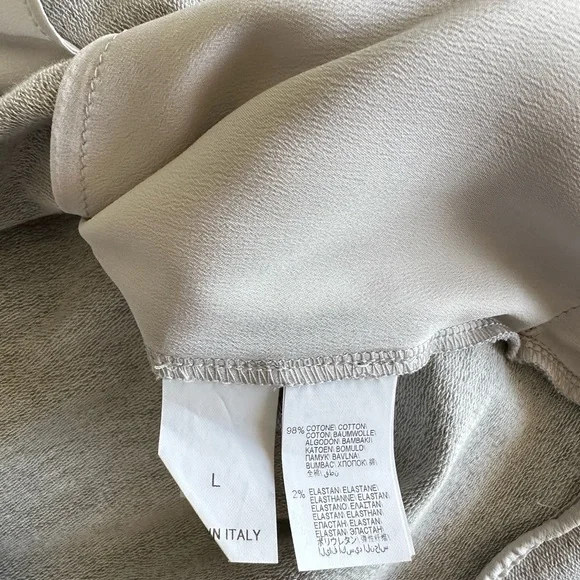 Brunello Cucinelli Cream Sheath Dress Sleeveless V-Neck - Picture 7 of 8